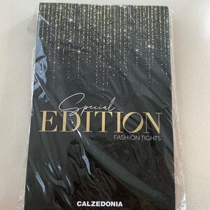 Calzedonia Fashion Tights- M/L in black
